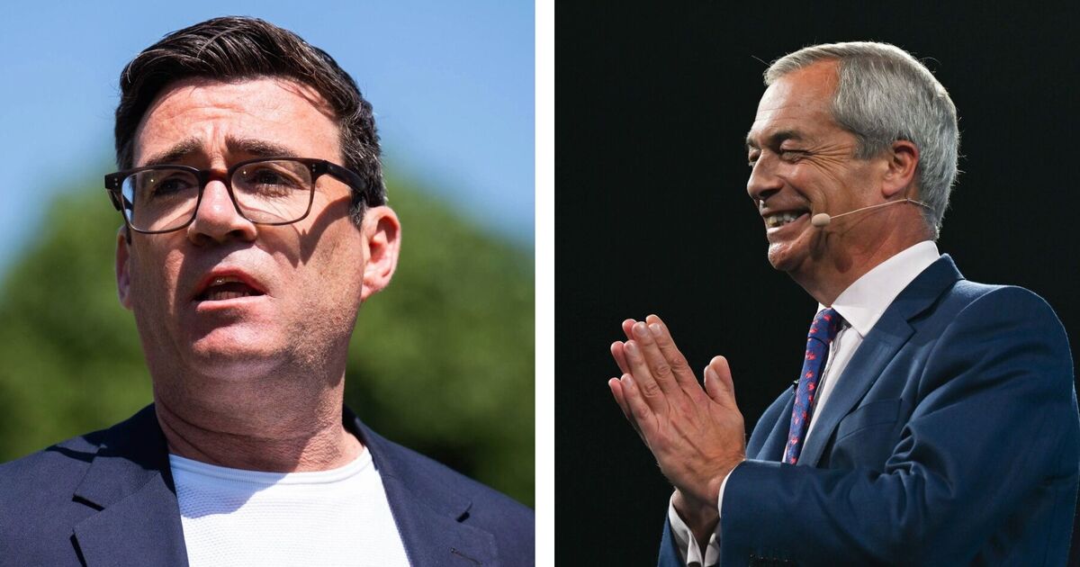 Reform UK to Andy Burnham - Bring it on and we'll beat you